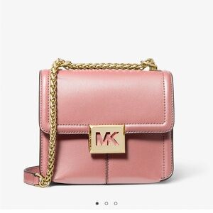 NWT Michael Kors Sonia Small Leather Shoulder Bag